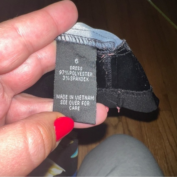 Vintage Tropical Hibiscus Hawaiian casual dress - Picture 6 of 6